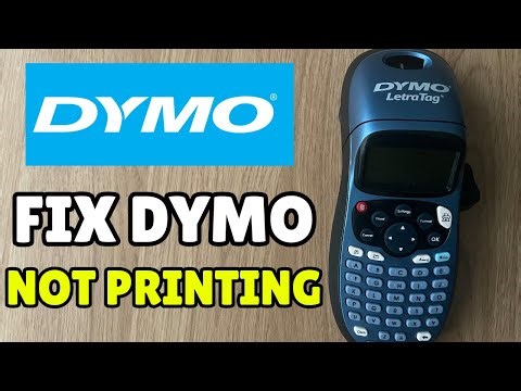 How To Fix Dymo Label Maker Not Printing (LetraTag/LabelWriter) - Full Guide