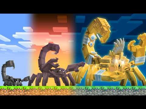 Upgrading SCORPION Into a GOD in Minecraft