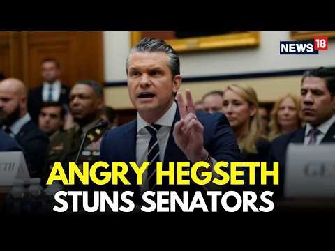 Hegseth Hearing LIVE | Pentagon Chief Hegseth Clashes With Senators During Iran War Hearing | N18G