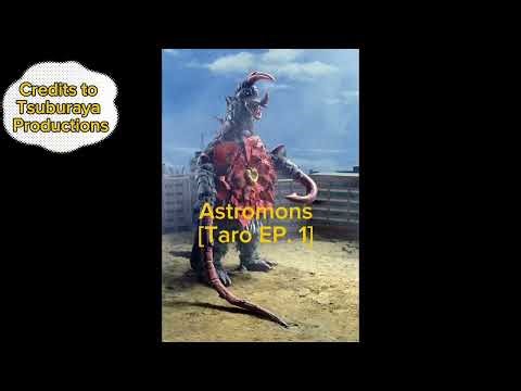 All Ultraman Ace & Ultraman Taro Monsters/Aliens