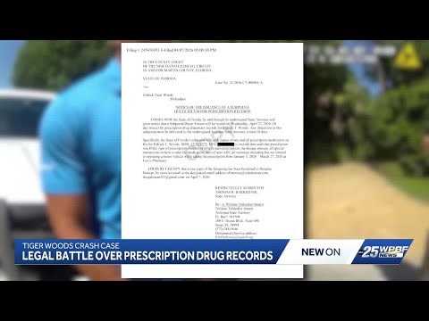 Attorneys battle over prescription list in Tiger Woods DUI case