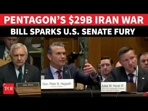 “We Need Details!”: Reed Explodes Over Pentagon’s $29B Iran War Tab; Hegseth On Backfoot