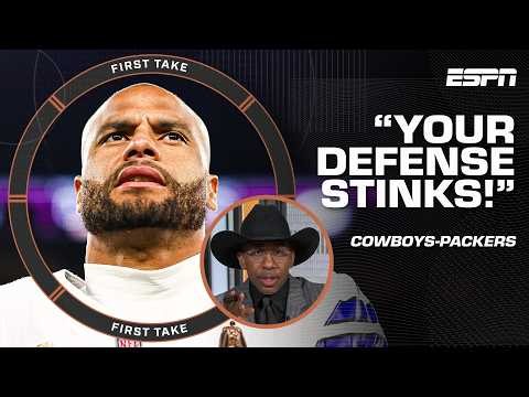 'TONY ROMO HAS A BETTER PLAYOFF RECORD THAN DAK!' 👀 - Stephen A. on Cowboys | First Take