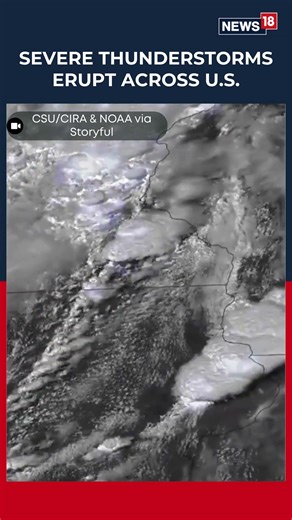 Severe Thunderstorms Hit Iowa & Minnesota, High Risk Issued | US Weather | World News | News18