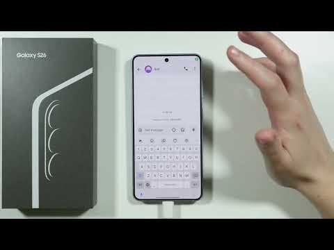 Samsung Galaxy S26: How to Turn ON Voice to Text (Send Messages with Voice)