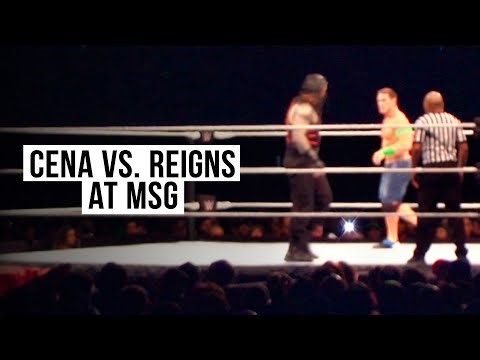 John Cena and Roman Reigns clash in never-before-seen MSG match: From the WWE Vault