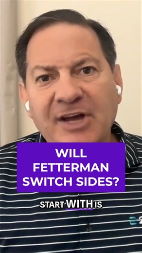 Michael Smerconish on X: "Could Fetterman leave the Democratic party? Full discussion with Mark Halperin: https://t.co/cZCP1ouN92" / X