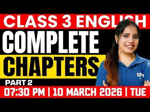 Class 3 Annual Exam | English | Complete Chapters | Exam Winner