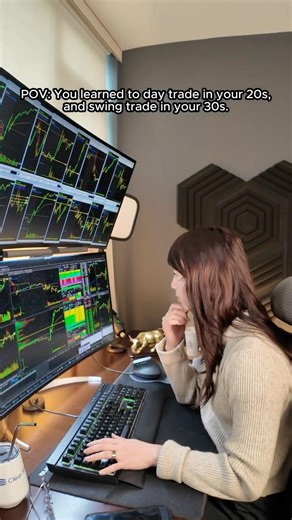 POV: You learned to day trade in your 20s... #daytradingeducation