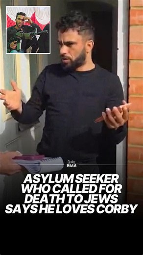 Asylum seeker who called for death to Jews wants to stay in UK