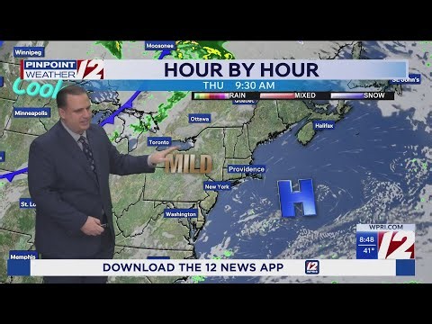WPRI 12 Weather Forecast for 10/29/26: Milder and continued dry today