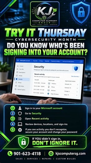 🧪 TRY IT THURSDAY — CYBERSECURITY MONTH 🧪
