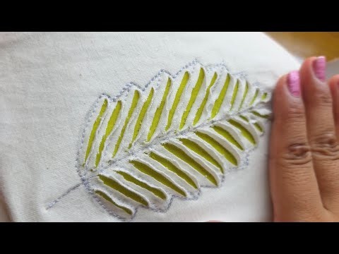 मेरी सिलाई वाली बहनों ये Leaf Design जरूर देखना | Easy Bhi है और आसान भी | Viral Sewing Design Ideas