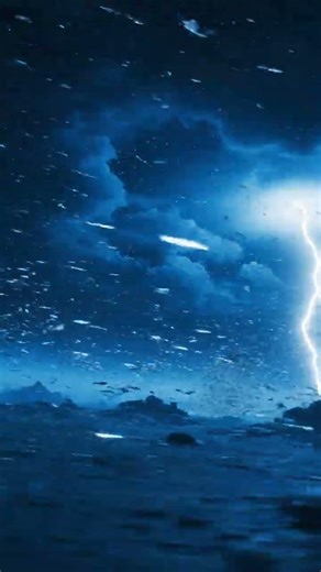 This planet's weather is absolutely insane #alien #lightning #nature