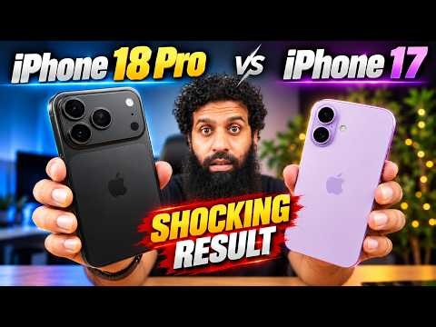 * iPhone 18 Pro vs iPhone 17 Full In-Depth Comparison