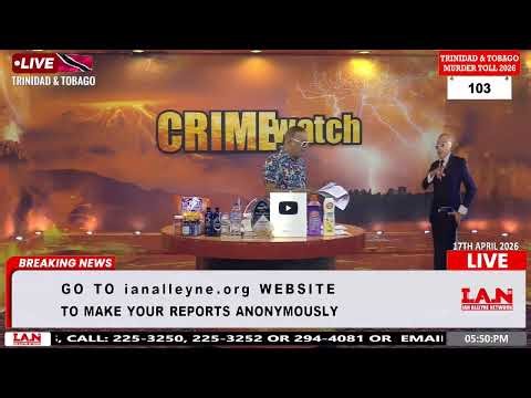 FRIDAY 17TH APRIL 2026 - CRIME WATCH LIVE