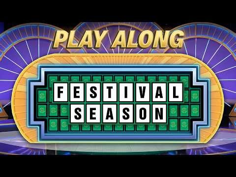 Can You Solve These Festival Season Puzzles? (Wheel of Fortune Toss Up Challenge)