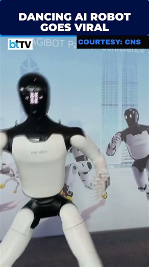 Humanoid AI Robot Dances Like Human In Hong Kong