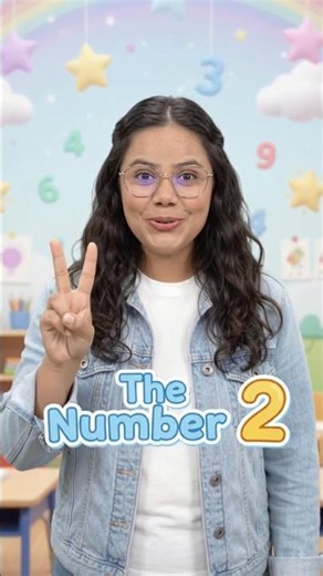 Let’s learn the number 2 #maths #counting #numbers #numbersystem #kidslearning #viral #two #2