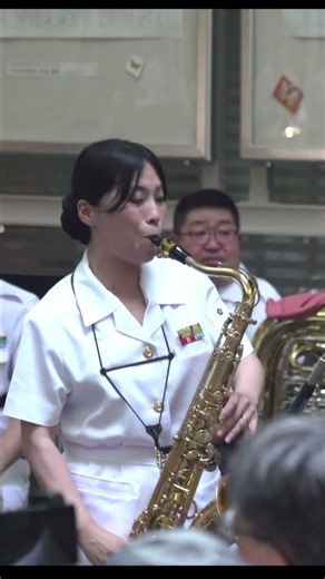 「サンバ・デル・グンゴ 」熱狂のサンバ 6 指揮：２等海佐 植田 哲生 海上自衛隊東京音楽隊 火曜コンサート けやき広場 #shorts