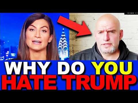 🤯'CNN' Kaitlan Collins QUITS INTERVIEW After John Fetterman SAYS ONE THING About Trump... OMG!!