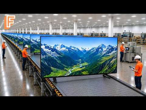 How Televisions Are Made Inside One Of The World’s Most Advanced Electronics Factory