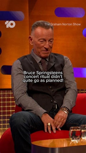 Unexpected Ending on The Graham Norton Show with Bruce Springsteen
