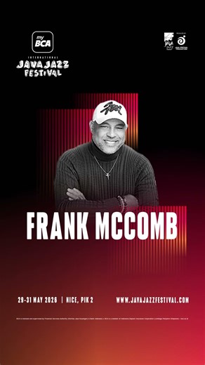 Catch the incredible Frank McComb at Java Jazz Festival 2026!