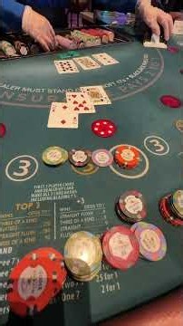 THE HAND WE NEEDED! #casino #blackjack #gambling