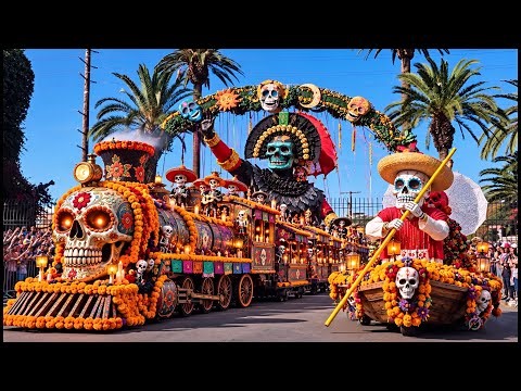 INSANE Día de los Muertos 2026 | Hollywood Forever Festival, Giant Skulls & Incredible Celebrations!