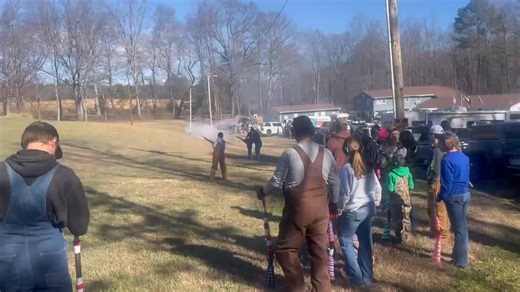 Gaston County- the Cherryville New Years shooters are continuing a nearly 200-year tradition. Families from across the area are firing off muskets every hour through six tonight. The story today on channel 9 eyewitness news starting at five. | Dave Faherty