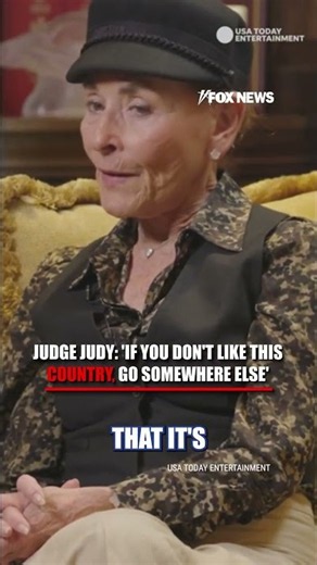 'GO SOMEWHERE ELSE': Judge Judy calls out anti-America sentiment #judgejudy #shorts #usa