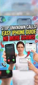 How to Silence Unknown Callers on iPhone (Stop Spam Calls Fast)