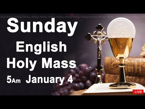 Catholic Mass Today I Daily Holy Mass I Sunday January 4 2026 I English Holy Mass I 5.00 AM