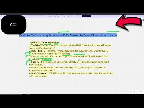 Best Live TV Streaming Services in 2026 Ranked by Price, Channels, and Value