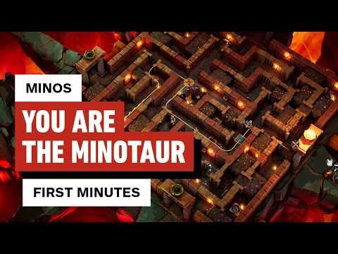 Minos: 20 Minutes of You-Are-the-Minotaur-in-the-Maze Gameplay
