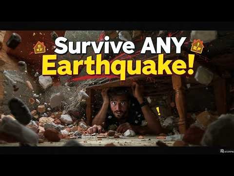 Earthquake Survival Guide: 3 Life-Saving Steps You Must Know!