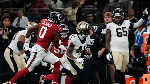Saints vs. Falcons Monday Night Football Highlights