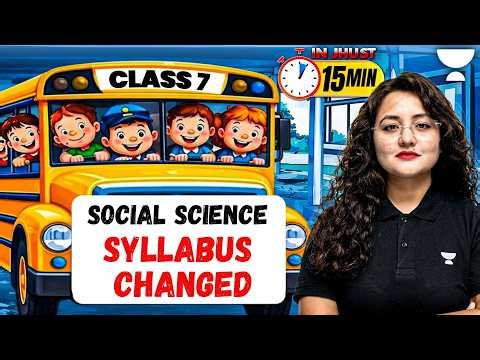 Class 7 Social Science 2026-27 || SST Syllabus Changed? By Komal Ma'am