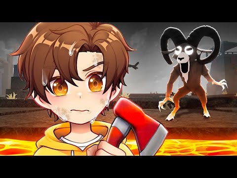 i survived 99 nights in a VOLCANO forest..