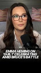 Emma Heming on 'guilt' celebrating amid Bruce's dementia battle