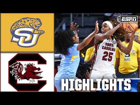 Round of 64: Southern Jaguars vs. South Carolina Gamecocks | Full Game Highlights | NCAA Tournament