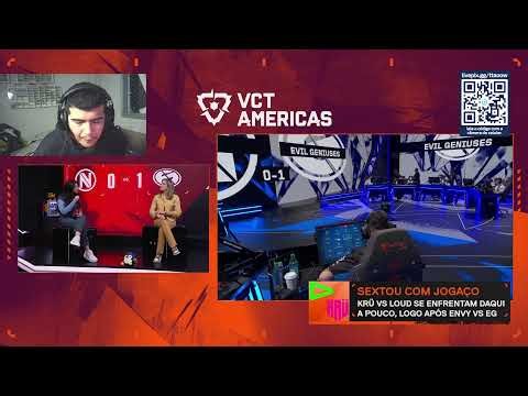 ENVY x EG | KRU x LOUD | VCT Americas Etapa 2 | Semana 1 - Dia 2