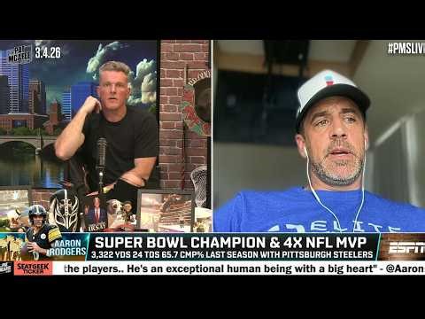 Aaron Rodgers talks Steelers' decision, slams media intrusion of personal life | The Pat McAfee Show