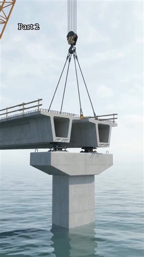 How They Build a Bridge Pier in the Ocean Part 2 | Mega Structure