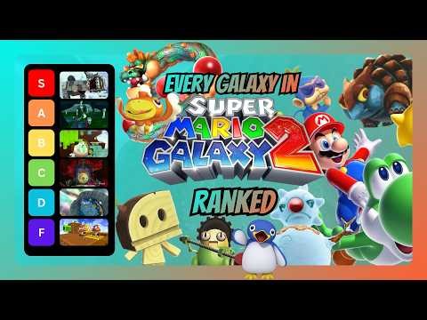 Every Galaxy in Super Mario Galaxy 2 Ranked | BB8's House