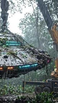 We Found a Real Cyberpunk UFO in the Jungle | Abandoned Neon UFO Restored After 100 Years