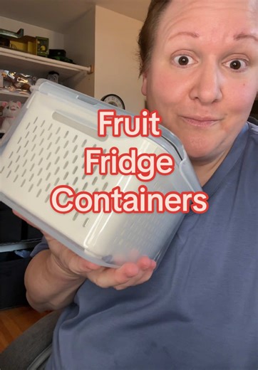 5 Pack Fridge Organizers and Storage - Stackable Fruit Storage Containers for Fridge with Removable Colander, BPA-Free Food Storage Container for Salad Berry Lettuce Vegetables Meat Keeper Fresh #tiktokshopcreatorpicks #KitchenStorage #KitchenOrganization #FridgeStorage #fridgeorganization