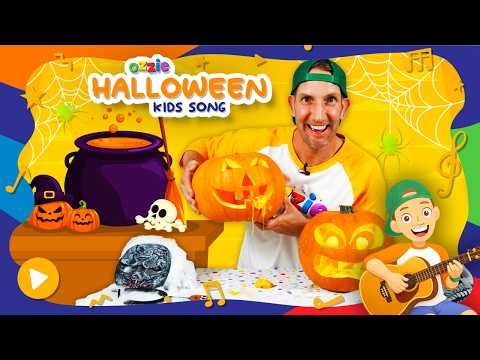 Halloween Song for Kids 🎃 | Jack-o'-Lanterns, Edible SLIME & Spooky Fun with Ozzie