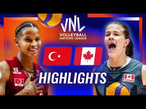 Türkiye 🇹🇷 vs. Canada 🇨🇦 - Quarter Final | Highlights | Women's VNL 2026